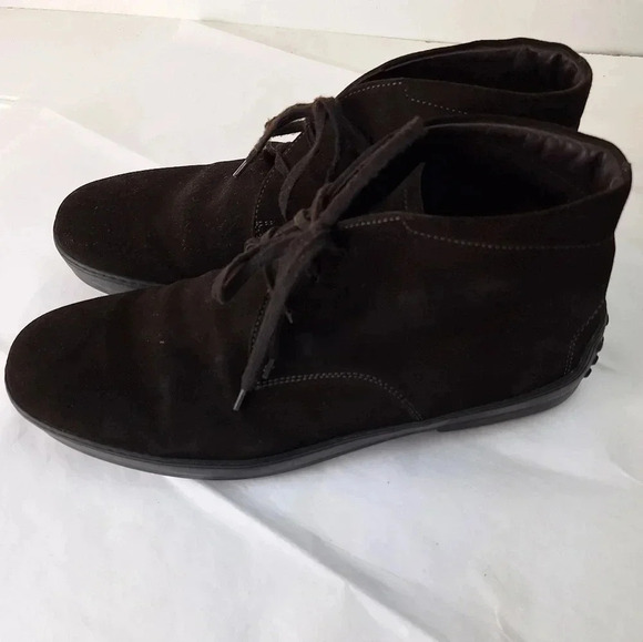 Tod\'s Made In Italy Dark Brown Suede Size 9 main image 9